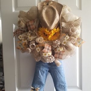 Scarecrow Wreath